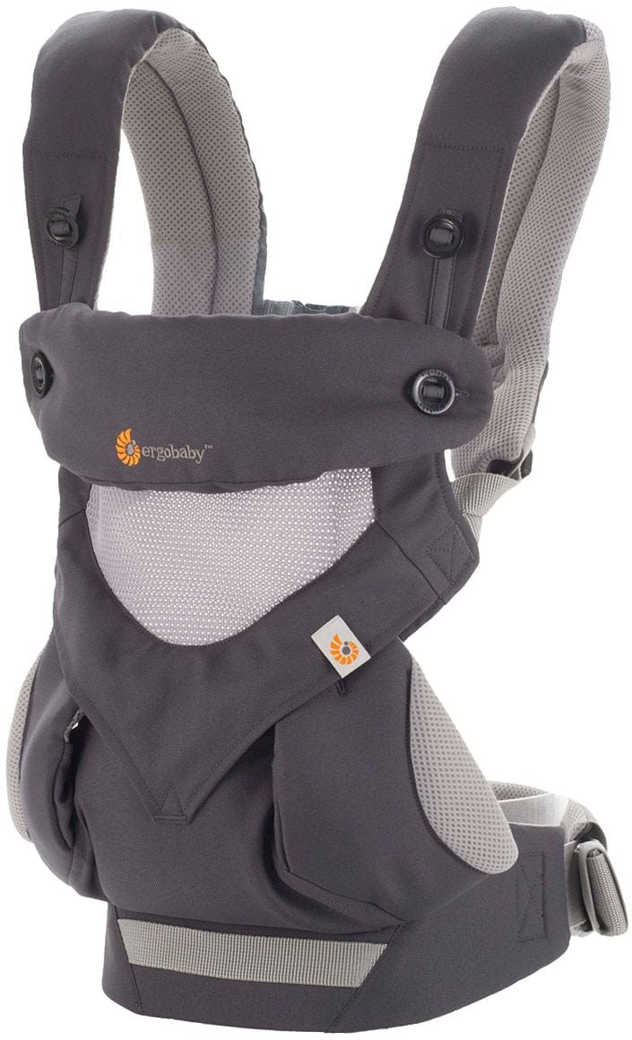 Ergobaby 360 Four Position Baby Carrier - Carbon Grey - BC360PBLKGRY