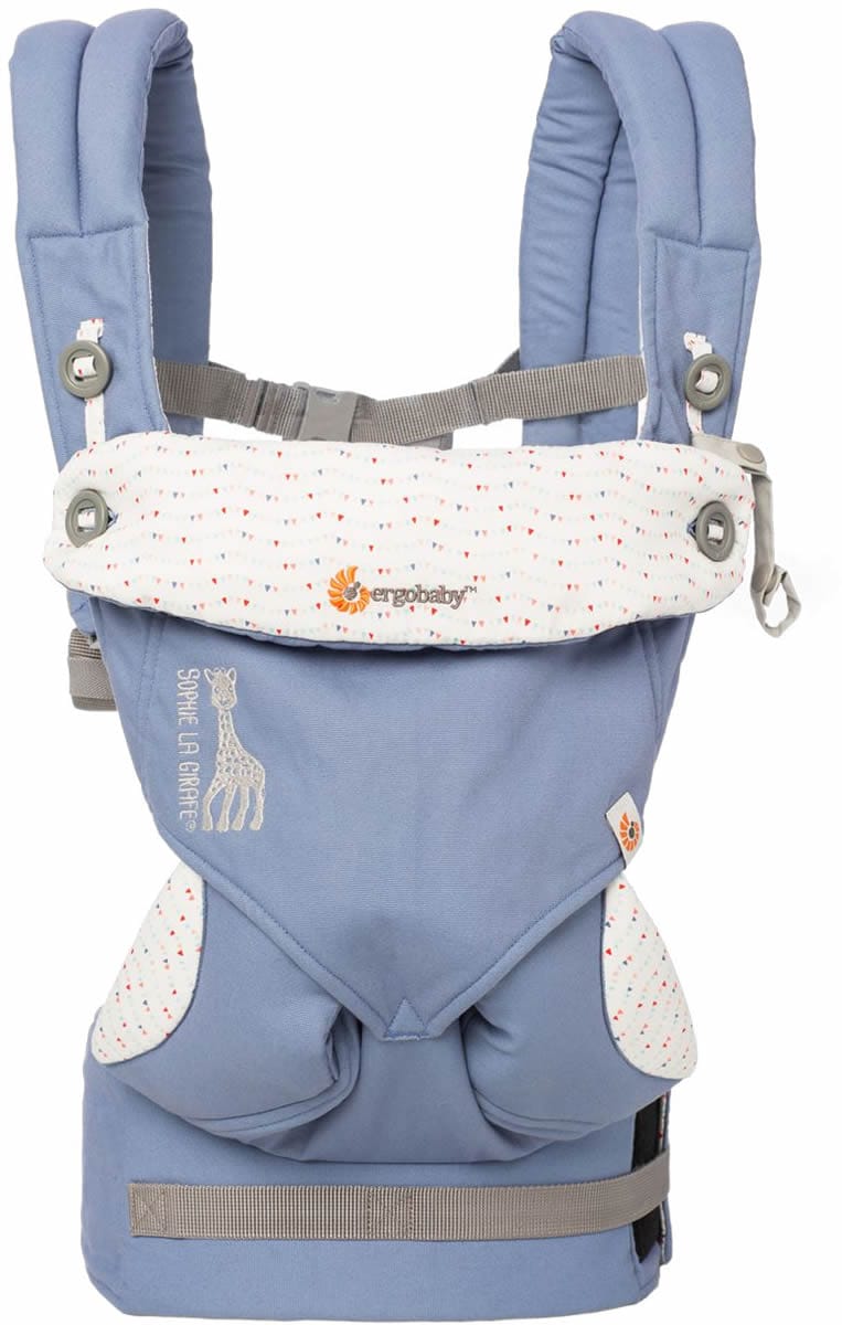 Ergobaby Four Position 360 Carrier - Sophie La Girafe Festival