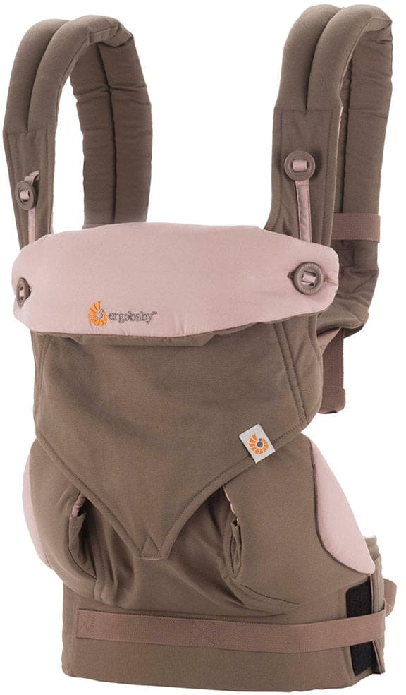 Ergobaby 360 Four Position Baby Carrier -  Taupe/Lilac