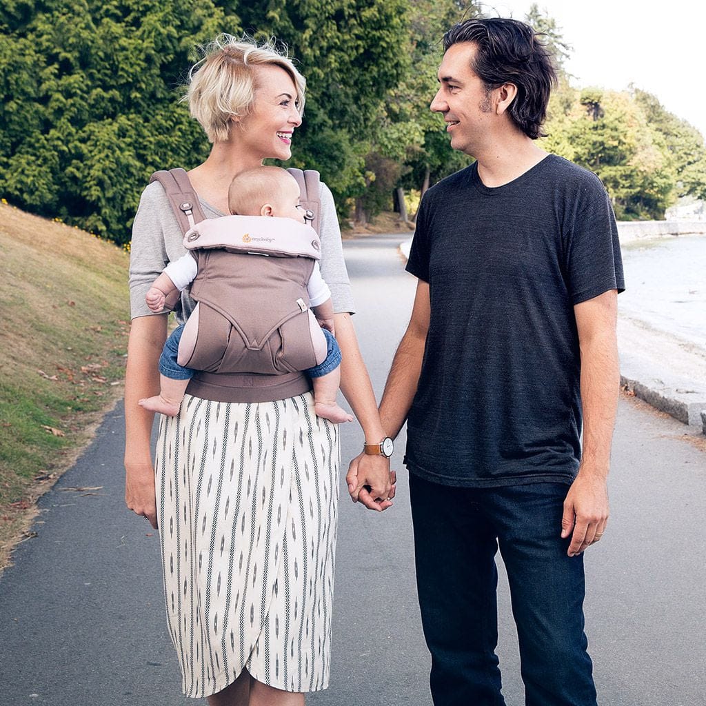 Ergobaby 360 Four Position Baby Carrier -  Taupe/Lilac