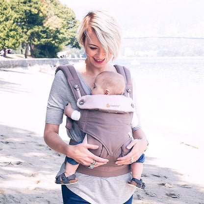 Ergobaby 360 Four Position Baby Carrier -  Taupe/Lilac