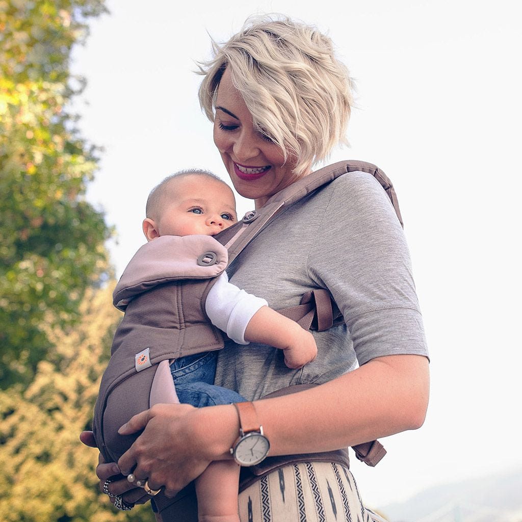 Ergobaby 360 Four Position Baby Carrier -  Taupe/Lilac