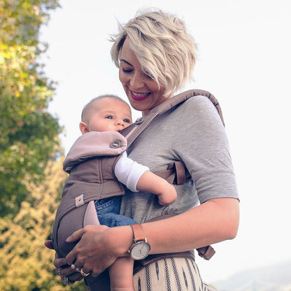 Ergobaby 360 Four Position Baby Carrier -  Taupe/Lilac