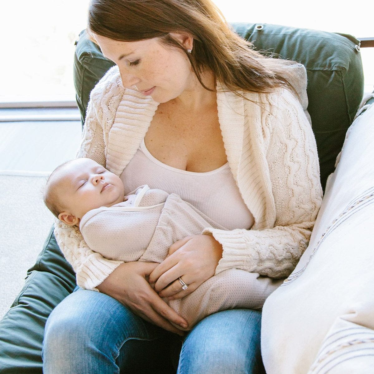 Ergobaby Lightweight Swaddler - Sand