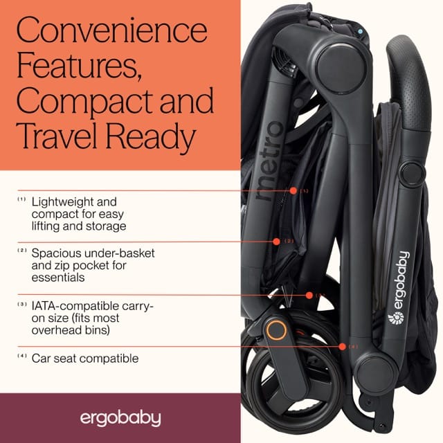 Ergobaby Metro 3 Compact Stroller