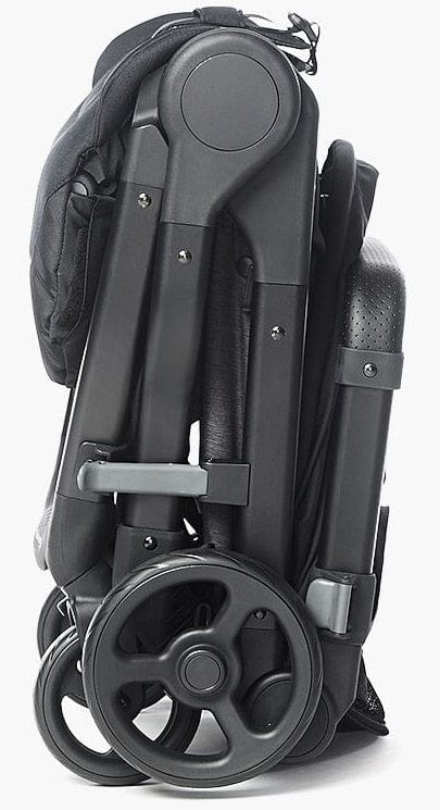 Ergobaby Metro+ Compact City Stroller Bundle - Black w/ Rose Sunshade - METROPBLK-METPSUNRO