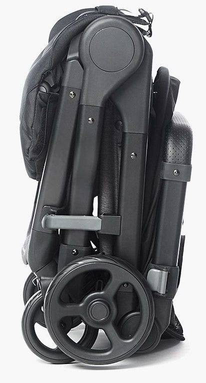 Ergobaby Metro+ Compact City Stroller Bundle - Black w/ Yellow Sunshade - METROPBLK-METPSUNYE
