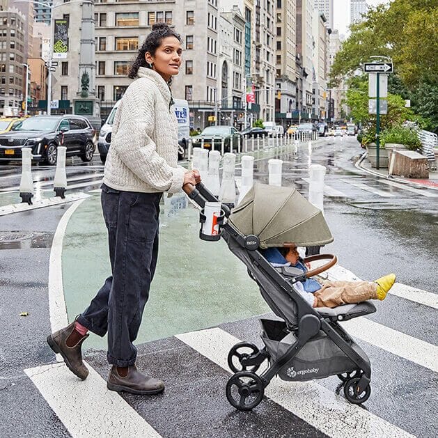 Ergobaby Metro+ Deluxe Compact City Stroller - Empire State Green - METROPDXEMPGRN
