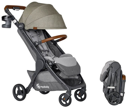 Ergobaby Metro+ Deluxe Compact City Stroller - Empire State Green - METROPDXEMPGRN