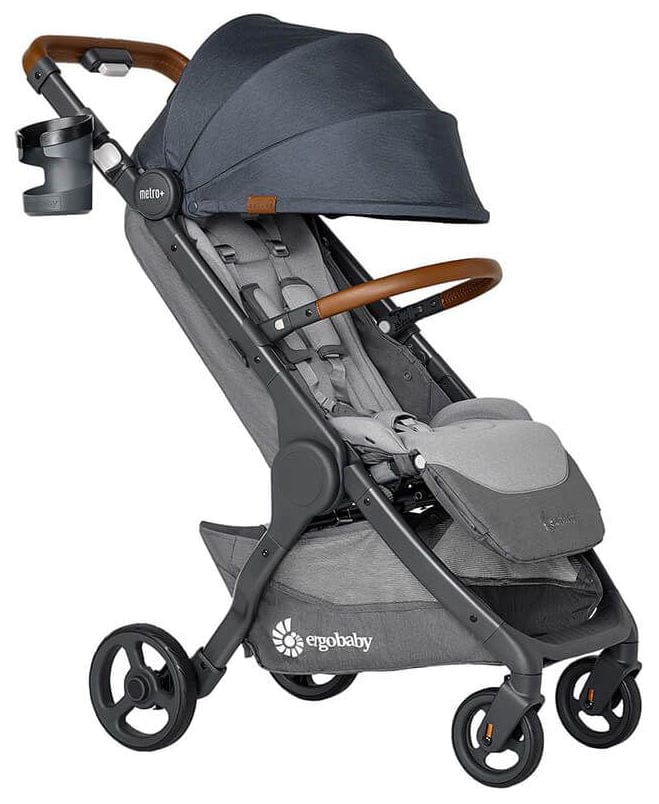 Ergobaby Metro+ Deluxe Compact City Stroller - London Grey - METROPDXLNGRY