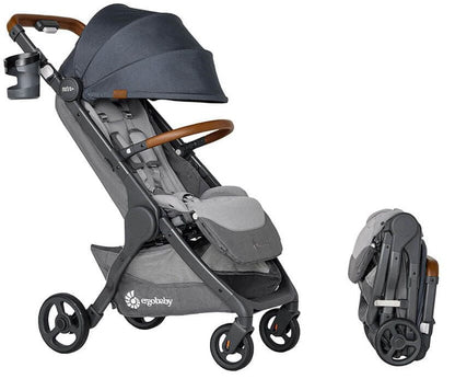 Ergobaby Metro+ Deluxe Compact City Stroller - London Grey - METROPDXLNGRY