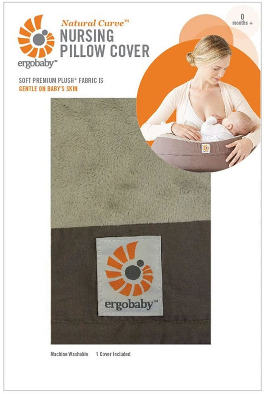 Ergobaby Natural Curve Nursing Pillow Cover - Brown - NCABRN