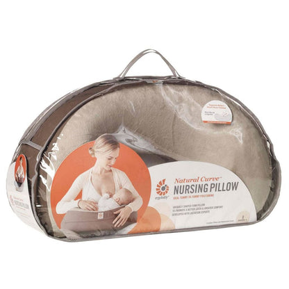 Ergobaby Natural Curve Nursing Pillow - Heathered Grey - NPAGRY