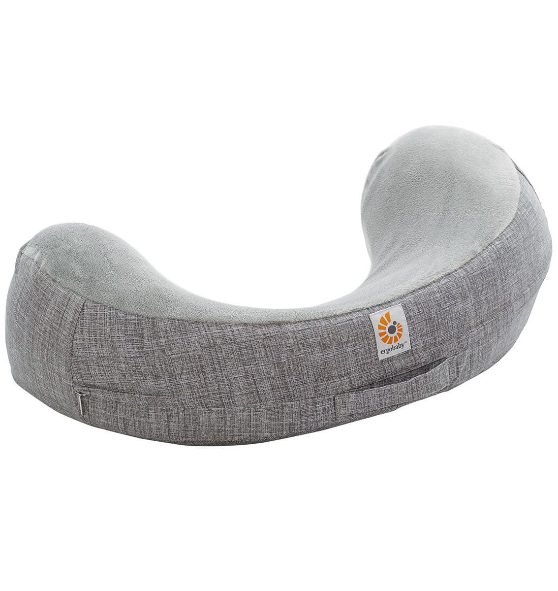 Ergobaby Natural Curve Nursing Pillow - Heathered Grey - NPAGRY