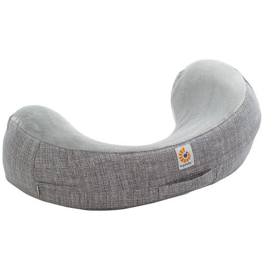 Ergobaby Natural Curve Nursing Pillow - Heathered Grey - NPAGRY