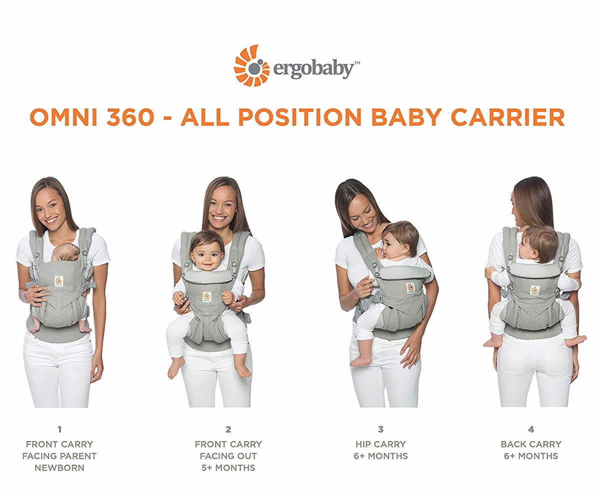 Ergobaby Omni 360 Baby Carrier - Trunks Up
