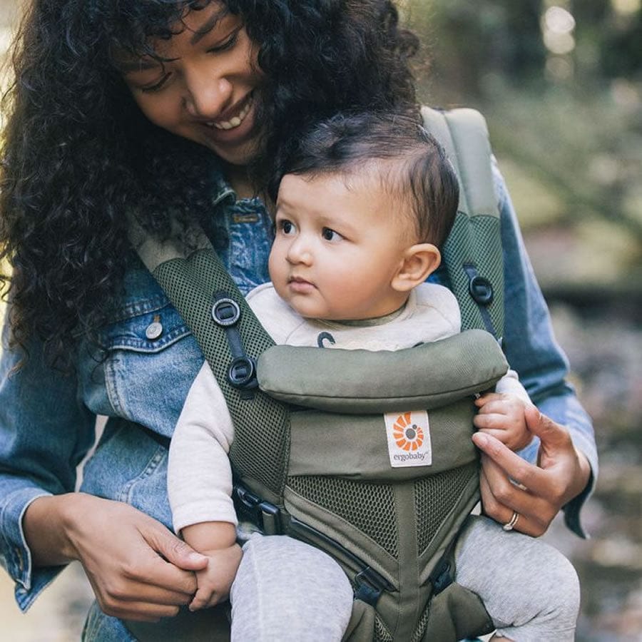 Ergobaby Omni 360 Cool Air Mesh Baby Carrier - Khaki Green