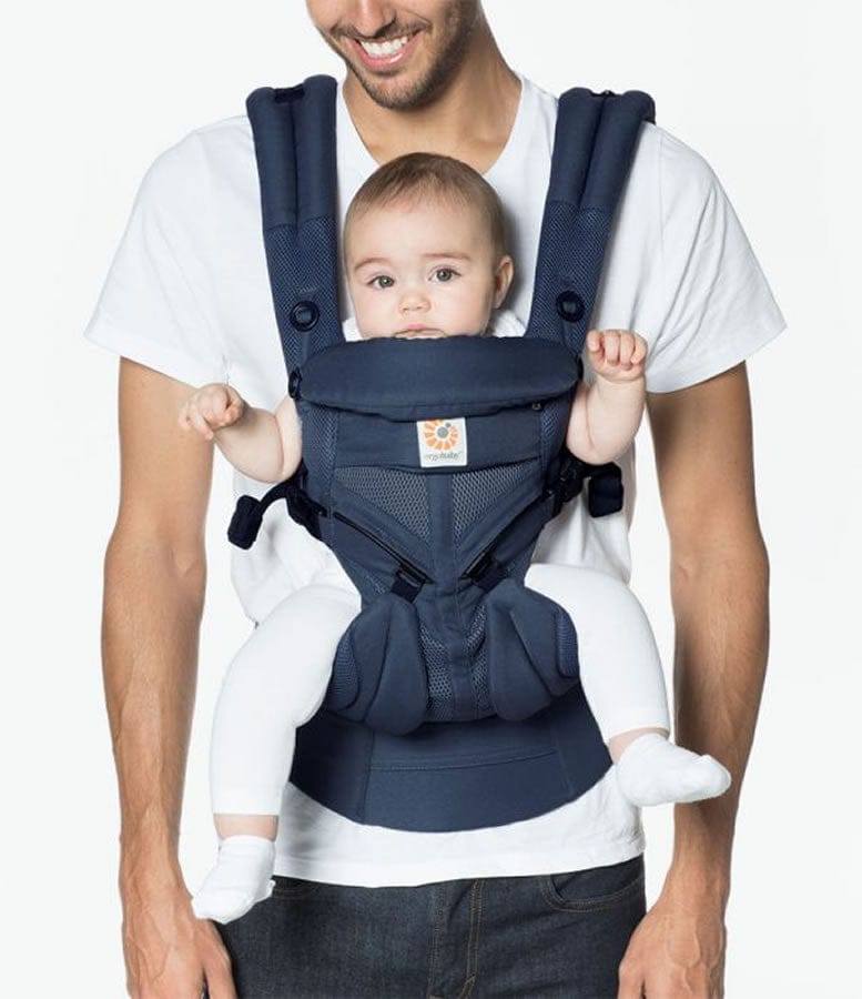Ergobaby Omni 360 Cool Air Mesh Baby Carrier - Midnight Blue