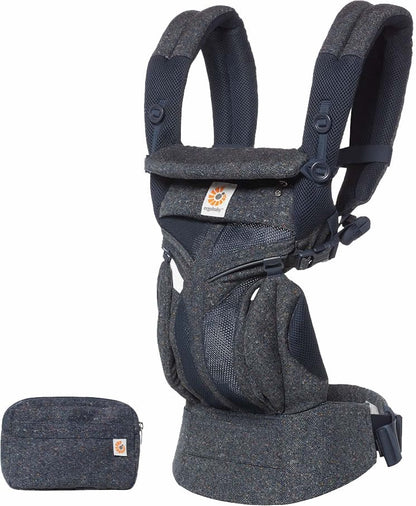 Ergobaby Omni 360 Cool Air Mesh Baby Carrier - Blue Tweed