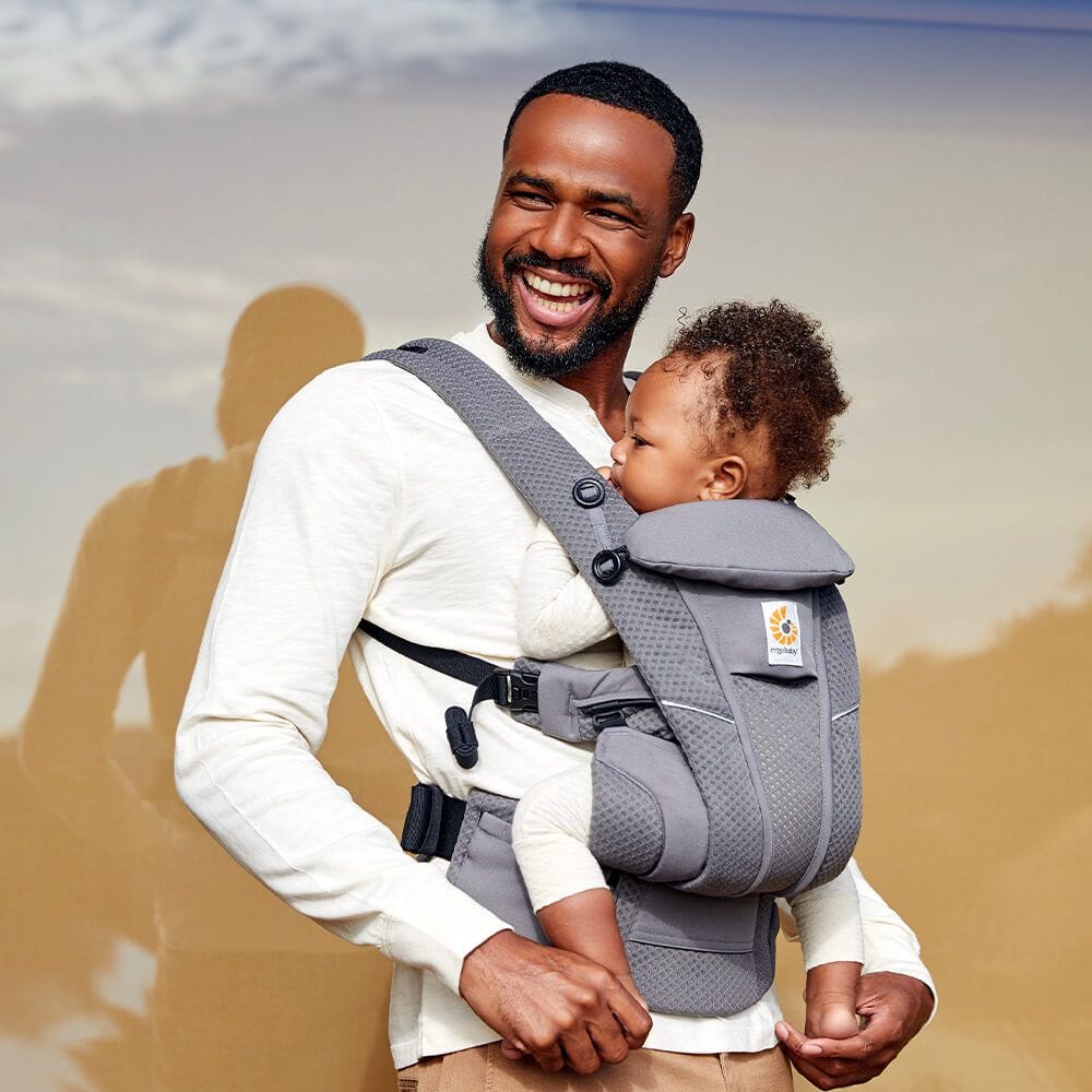 Ergobaby Omni Breeze Baby Carrier - Graphite Grey - BCZ360PGRAPH