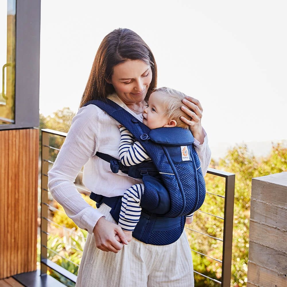 Ergobaby Omni Breeze Baby Carrier - Midnight Blue - BCZ360PMIDBLU