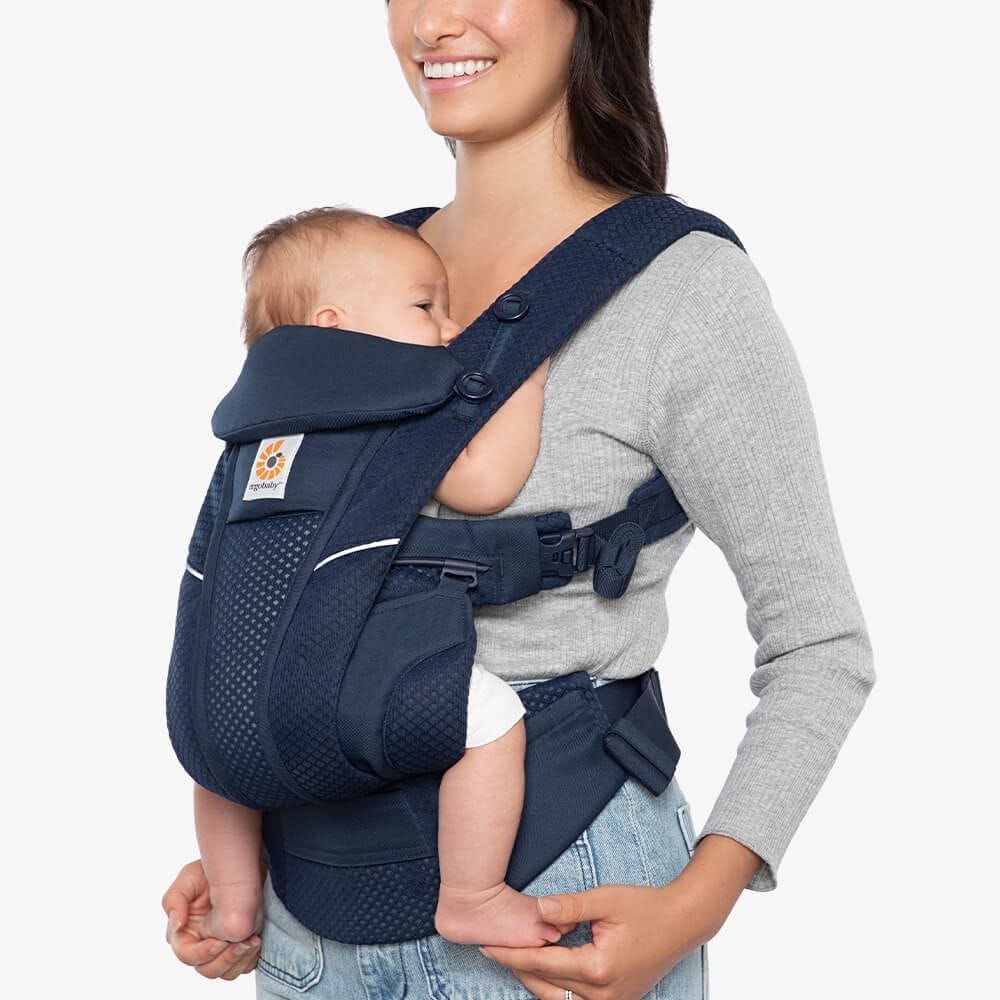 Ergobaby Omni Breeze Baby Carrier - Midnight Blue - BCZ360PMIDBLU