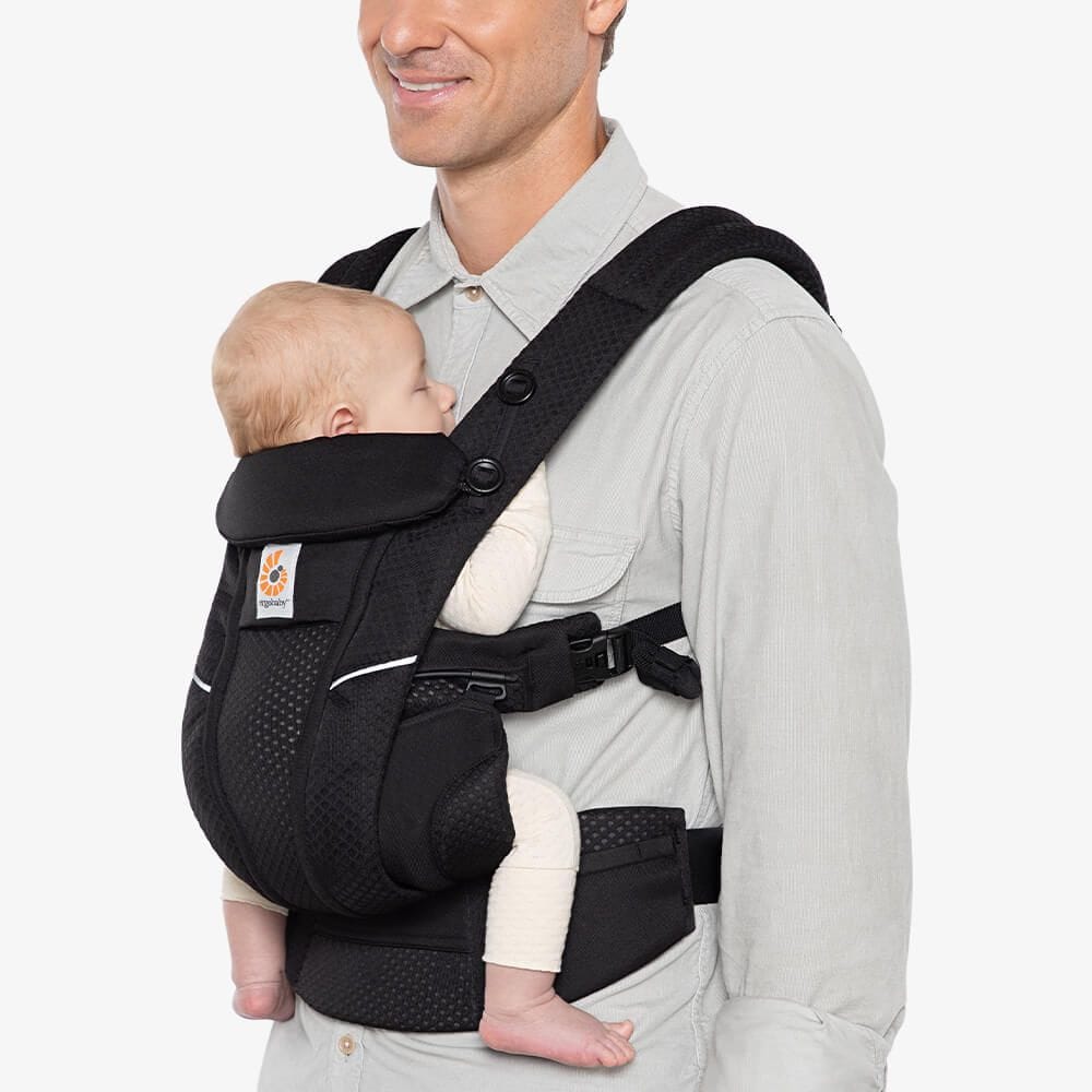 Ergobaby Omni Breeze Baby Carrier - Onyx Black - BCZ360PONYX