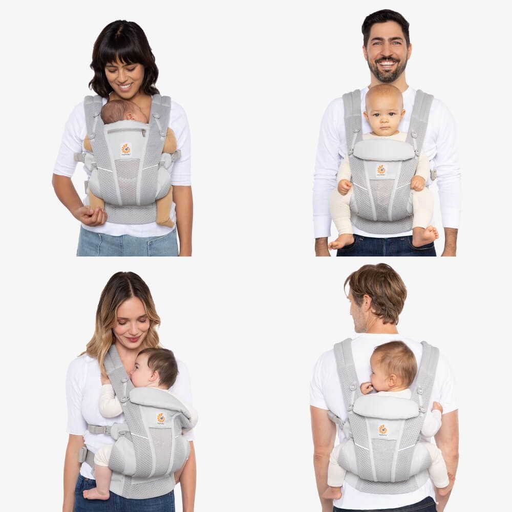 Ergobaby Omni Breeze Baby Carrier - Pearl Grey - BCZ360PGRY