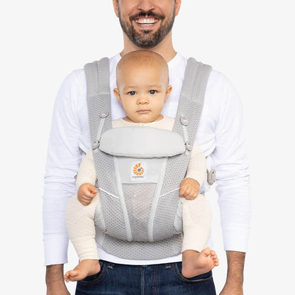 Ergobaby Omni Breeze Baby Carrier - Pearl Grey - BCZ360PGRY
