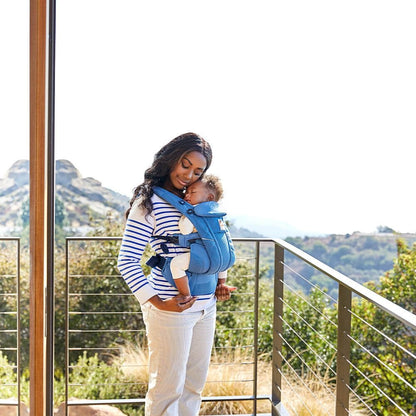 Ergobaby Omni Breeze Baby Carrier - Sapphire Blue - BCZ360PSAPBLU