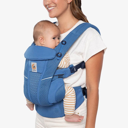 Ergobaby Omni Breeze Baby Carrier - Sapphire Blue - BCZ360PSAPBLU