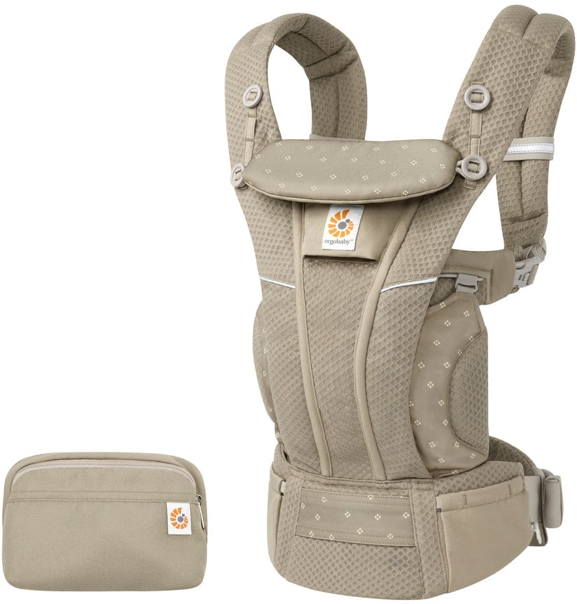 Ergobaby Omni Breeze Baby Carrier - Soft Olive Diamond - BCZ360PSTOLVDIA