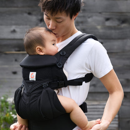 Ergobaby Omni Classic Cool Air Mesh Baby Carrier - Onyx Black - BCS360PONYX