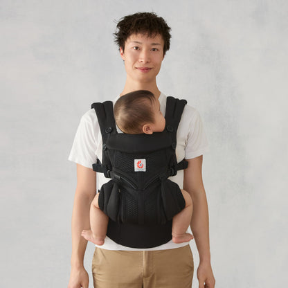 Ergobaby Omni Classic Cool Air Mesh Baby Carrier - Onyx Black - BCS360PONYX