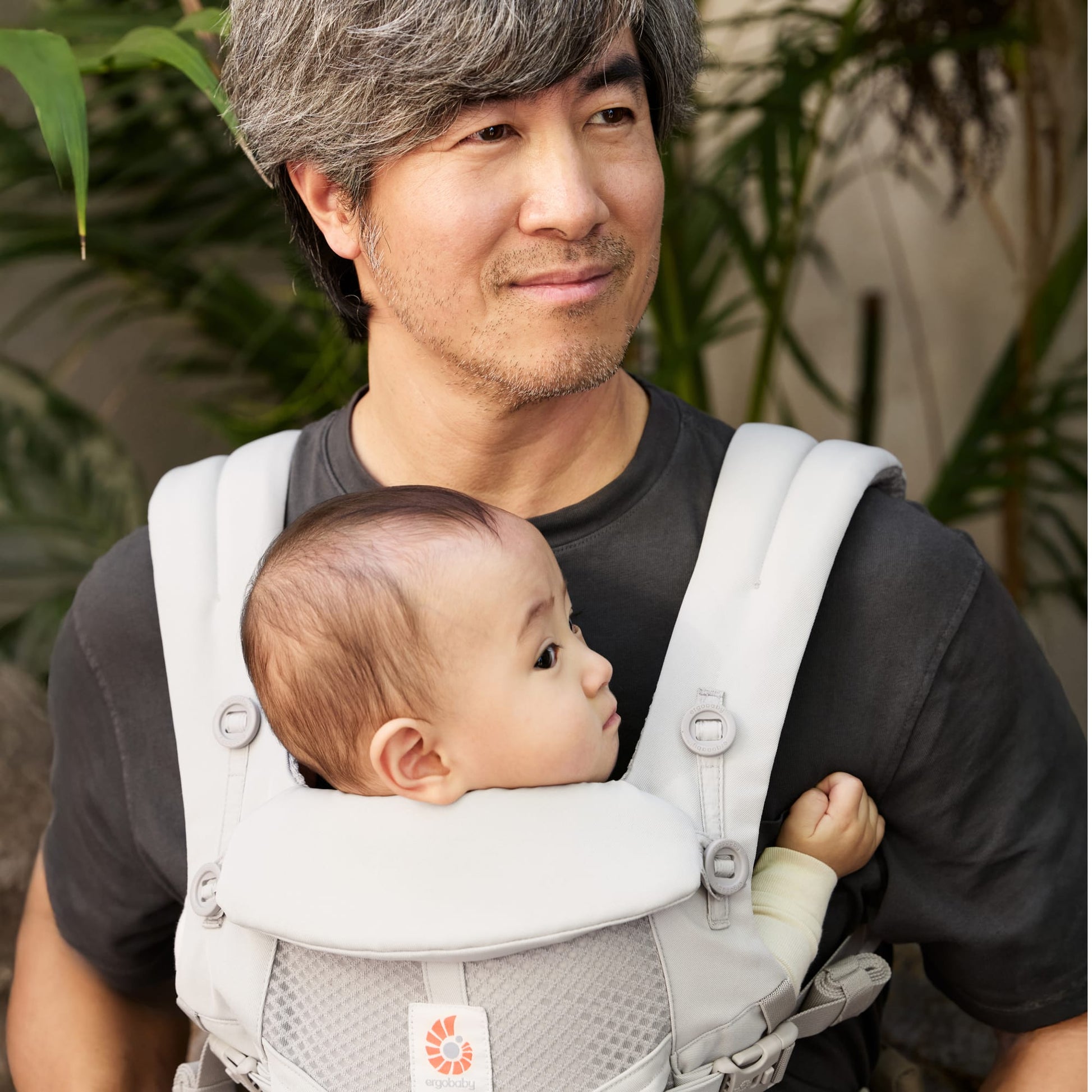 Ergobaby Omni Classic Cool Air Mesh Baby Carrier - Pearl Grey - BCS360PGREY