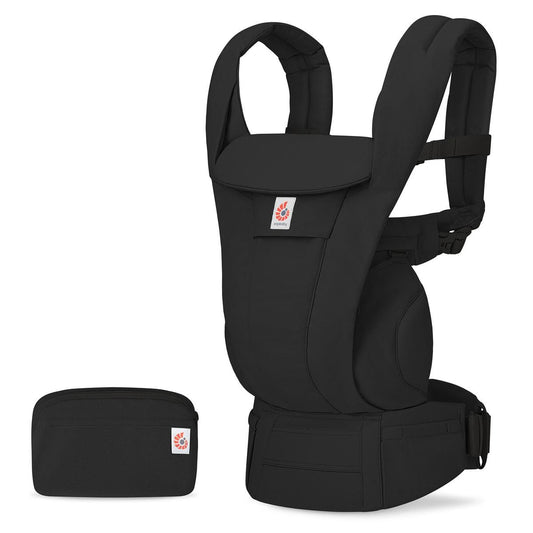 Ergobaby Omni Deluxe Baby Carrier, Cotton - Onyx Black - BCODCONYX