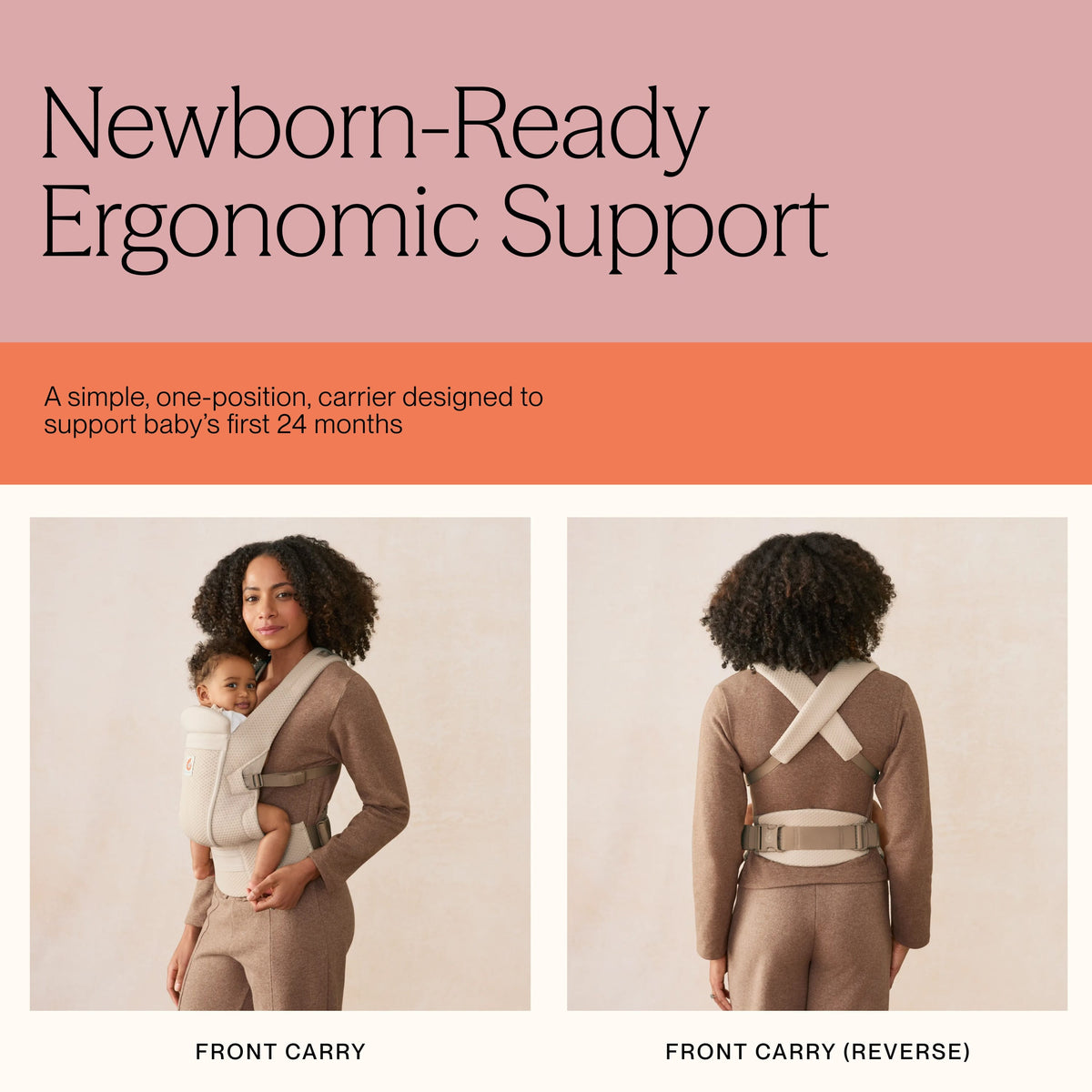 Ergobaby Omni Lite Mesh Baby Carrier - Pearl Grey