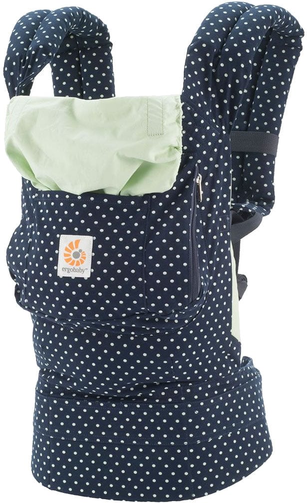 Ergobaby Original Baby Carrier - Indigo Mint Dots