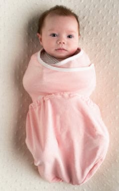 Ergobaby Sleep Tight Swaddler - Pink + Natural - M/L - SWD1PNKNATMNL