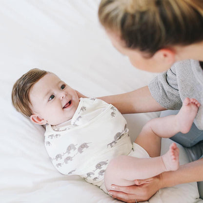 Ergobaby Sleeping Bag + Swaddle Set - Elephant