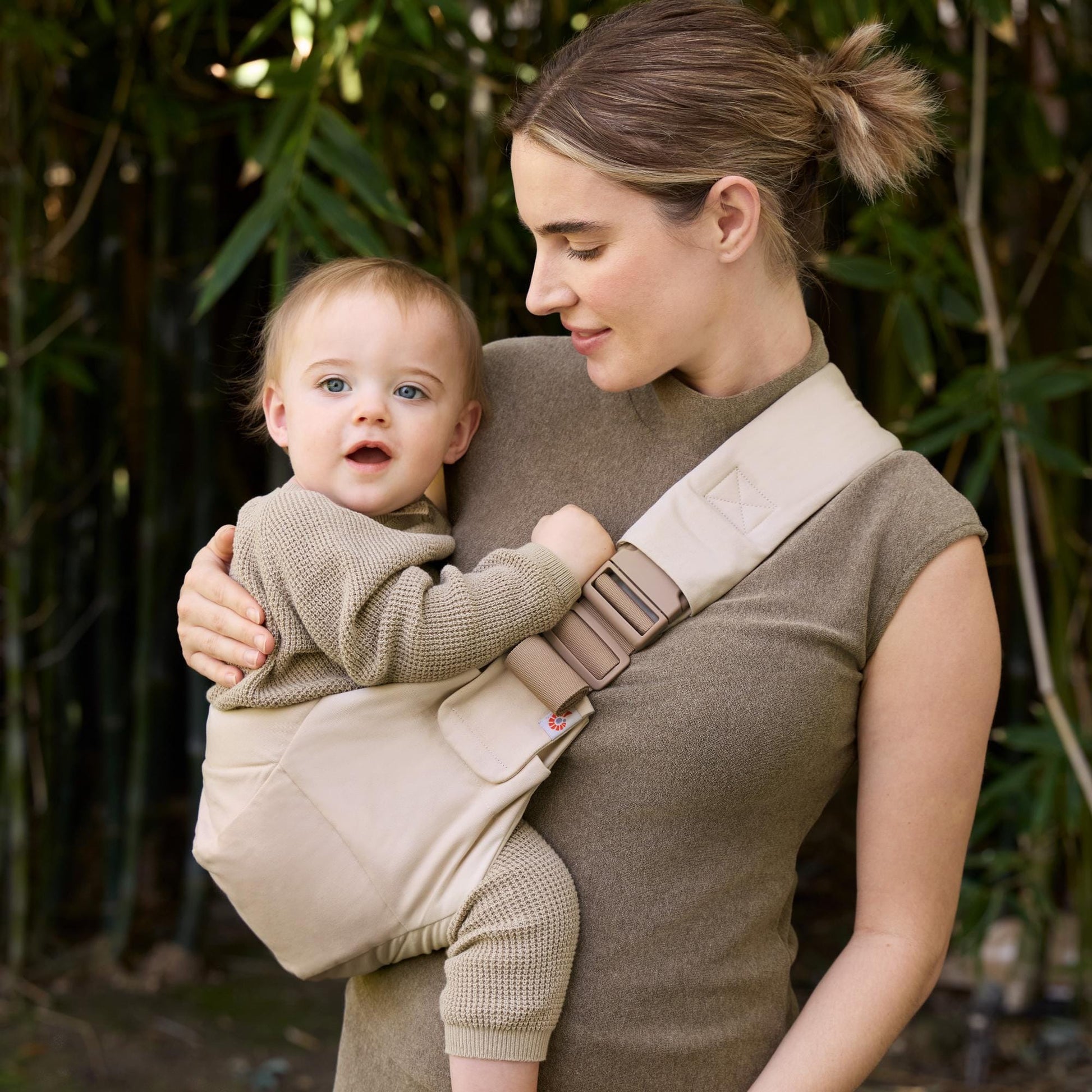 Ergobaby Upsie Toddler Sling Carrier - Natural Beige - BCUPSLINATBGE