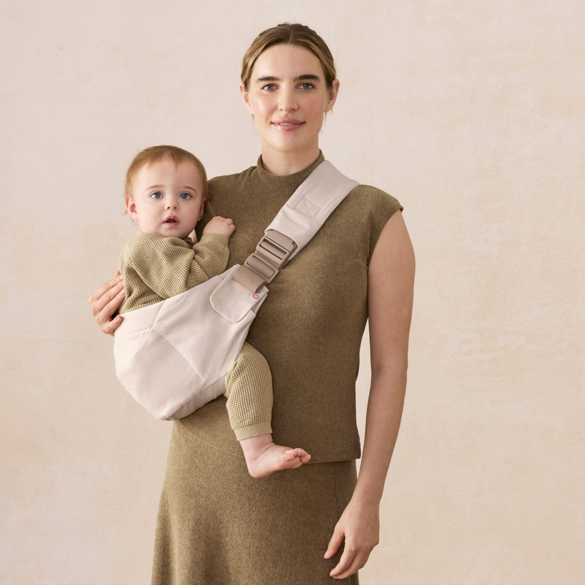 Ergobaby Upsie Toddler Sling Carrier - Natural Beige - BCUPSLINATBGE