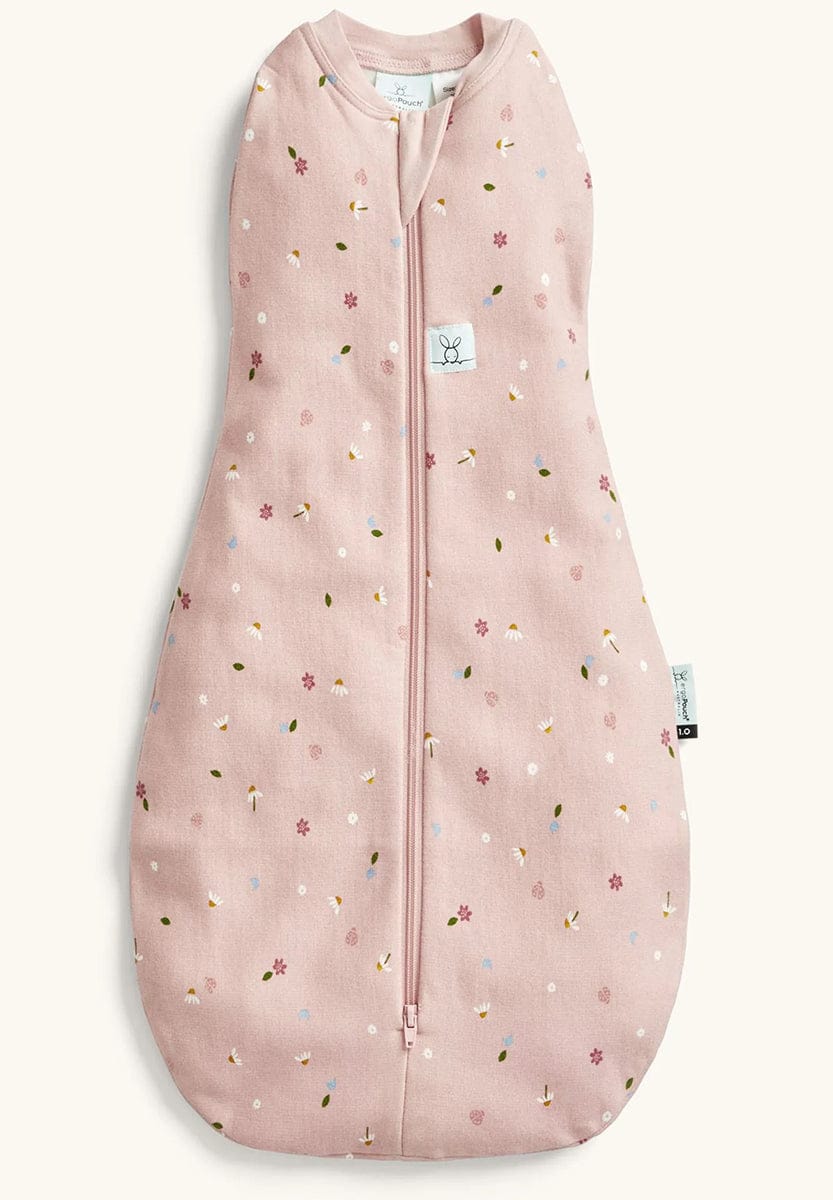 ergoPouch Cocoon Swaddle Sack 1.0 TOG - Daisies, 0-3 Months - EPCO-1-0T00-03MDA23
