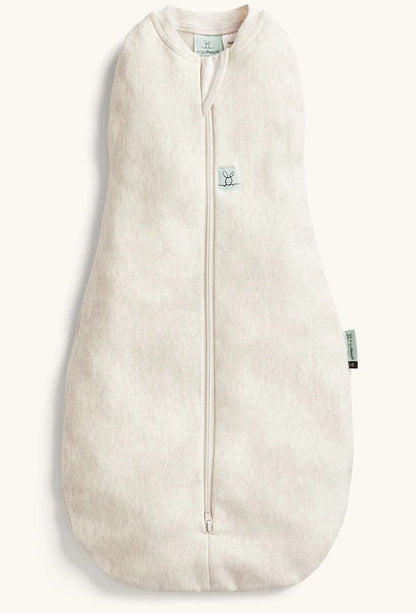 ergoPouch Cocoon Swaddle Sack 1.0 TOG - Oatmeal Marle, 6-12 Months - EPCO-1-0T06-12MOM23