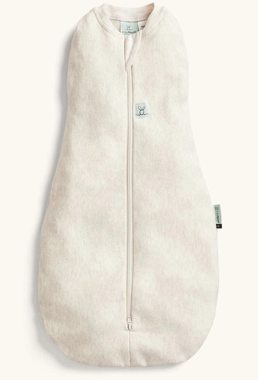 ergoPouch Cocoon Swaddle Sack 1.0 TOG - Oatmeal Marle, 6-12 Months - EPCO-1-0T06-12MOM23
