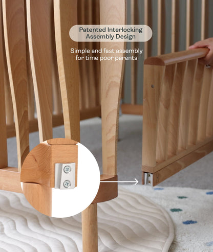 ergoPouch ellska Skye Crib - KICOT-SKYE-COT-NA25