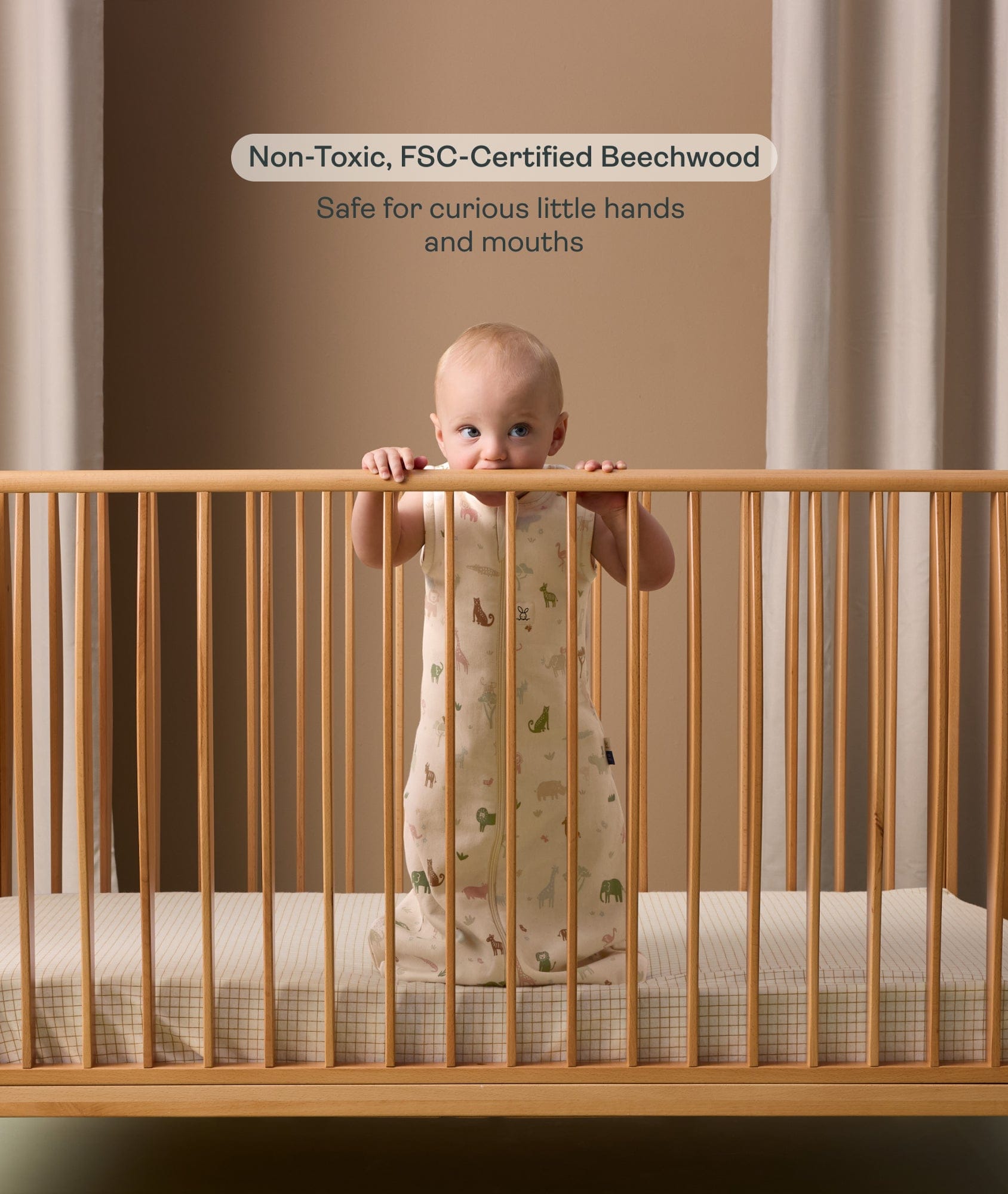 ergoPouch ellska Skye Crib - KICOT-SKYE-COT-NA25