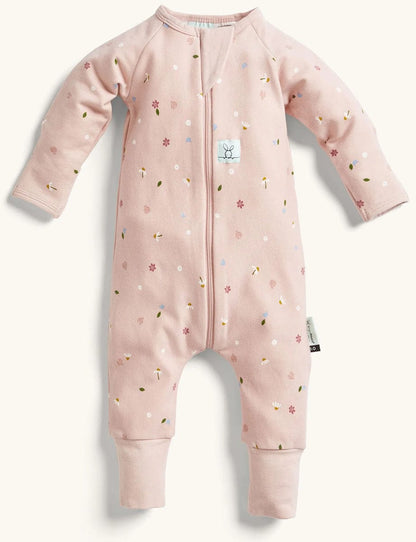 ergoPouch Layers Long Sleeve Romper 1.0 TOG - Daisies, 3-6 Months - EPLL-1-0T03-06MDA23