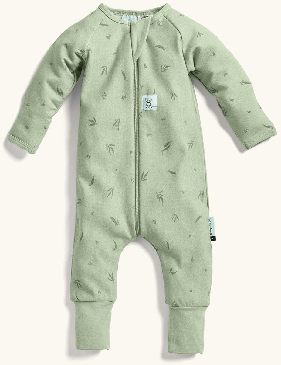 ergoPouch Layers Long Sleeve Romper 1.0 TOG - Willow, 0-3 Months - EPLL-1-0T00-03MWI23