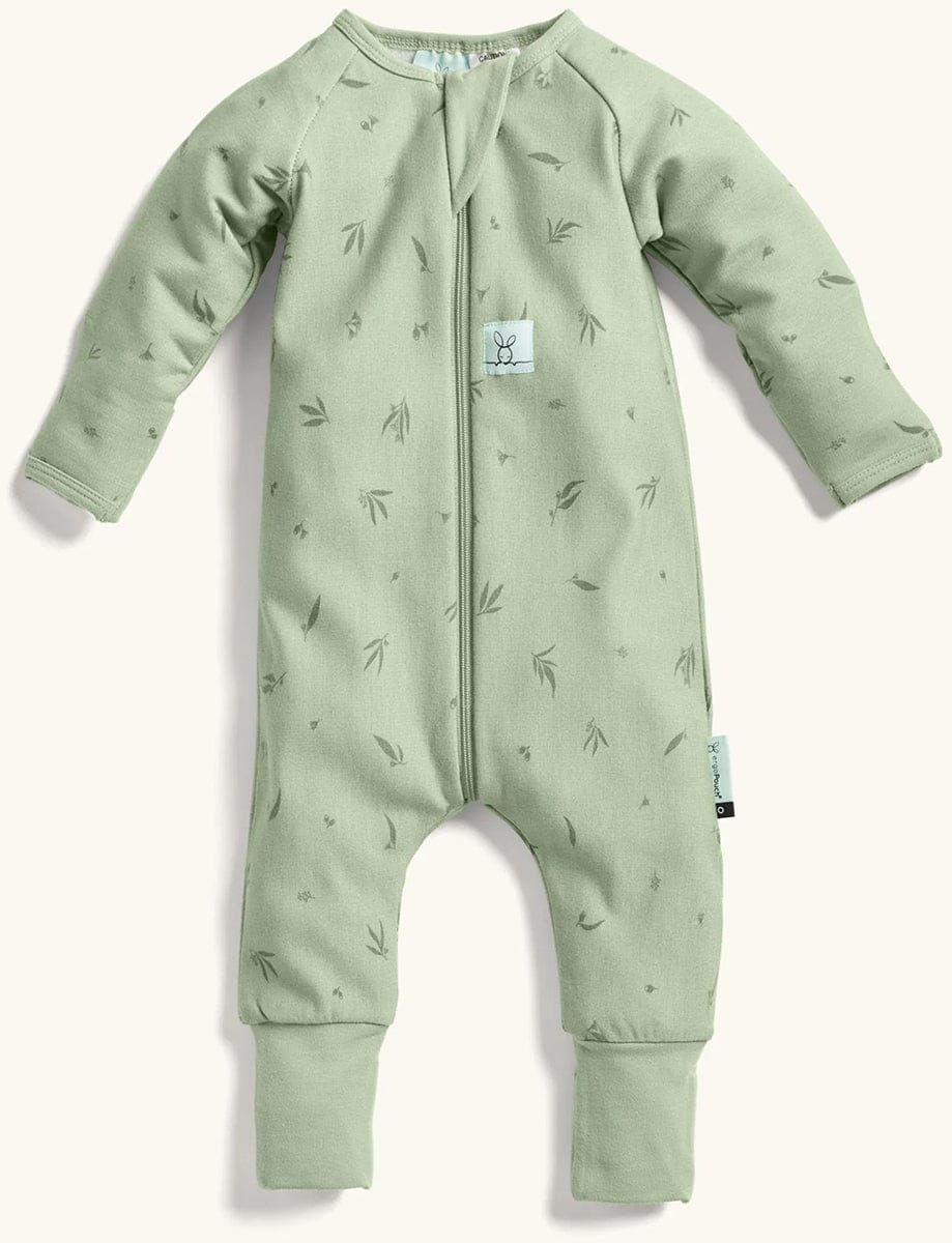 ergoPouch Layers Long Sleeve Romper 1.0 TOG - Willow, 3-6 Months - EPLL-1-0T03-06MWI23